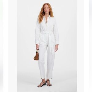 Madewell White Jumpsuit